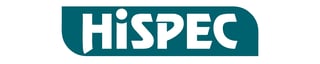 HiSPEC logo in white text on a teal rounded rectangular background