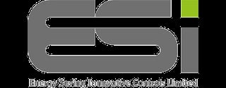 Energy Saving Innovation Controls Limited logo with gray stylized design and green accent